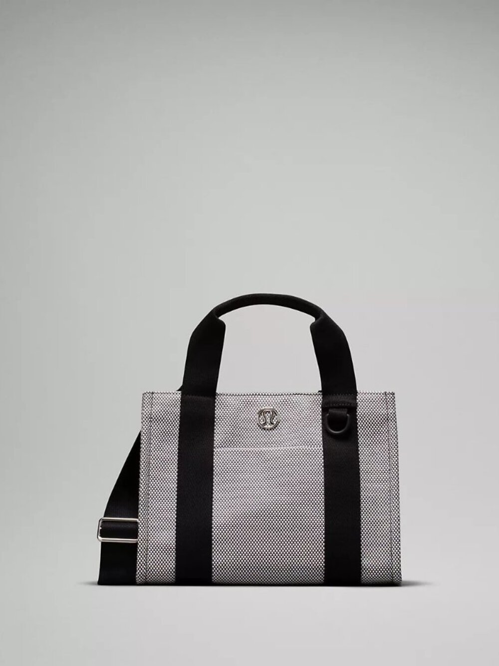 lululemon Tote Bag - Black/Gray Check